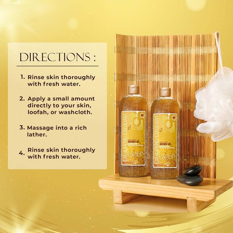 Gold Exfoliating Body Wash (5)