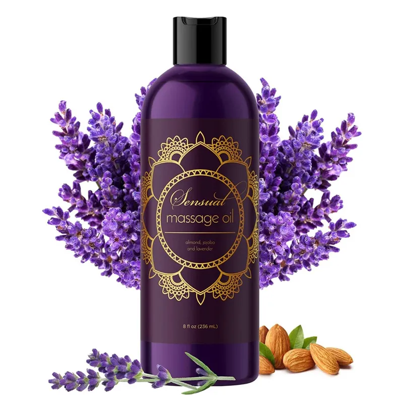 Aromatherapy Lavender Massage Oil (1)