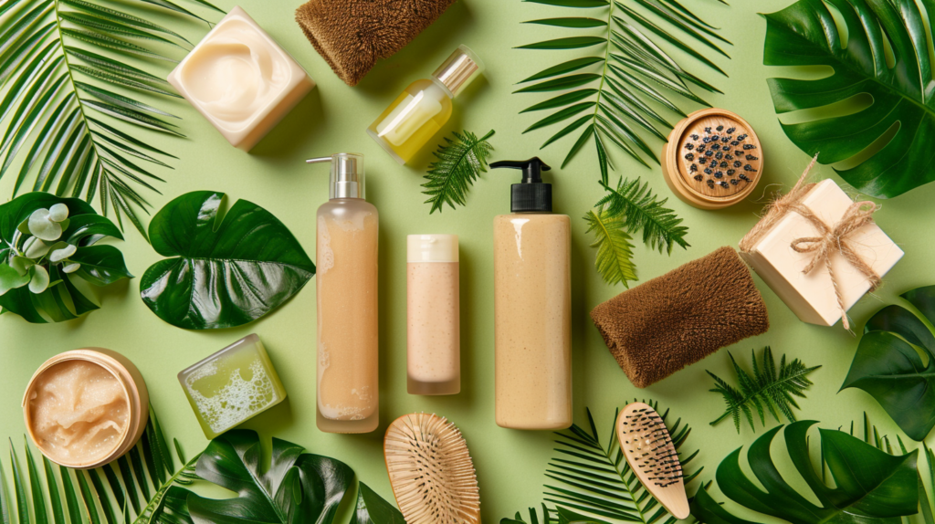 Práticas sustentáveis e ecológicas na produção de champôs
