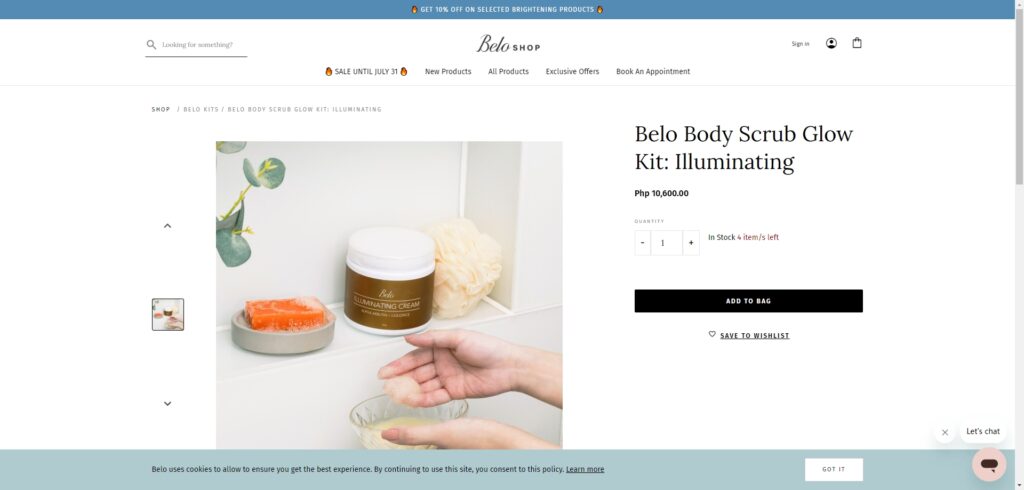 Les essentiels du Belo