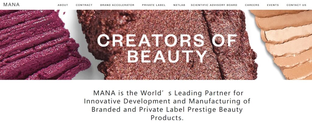 Продукция Mana