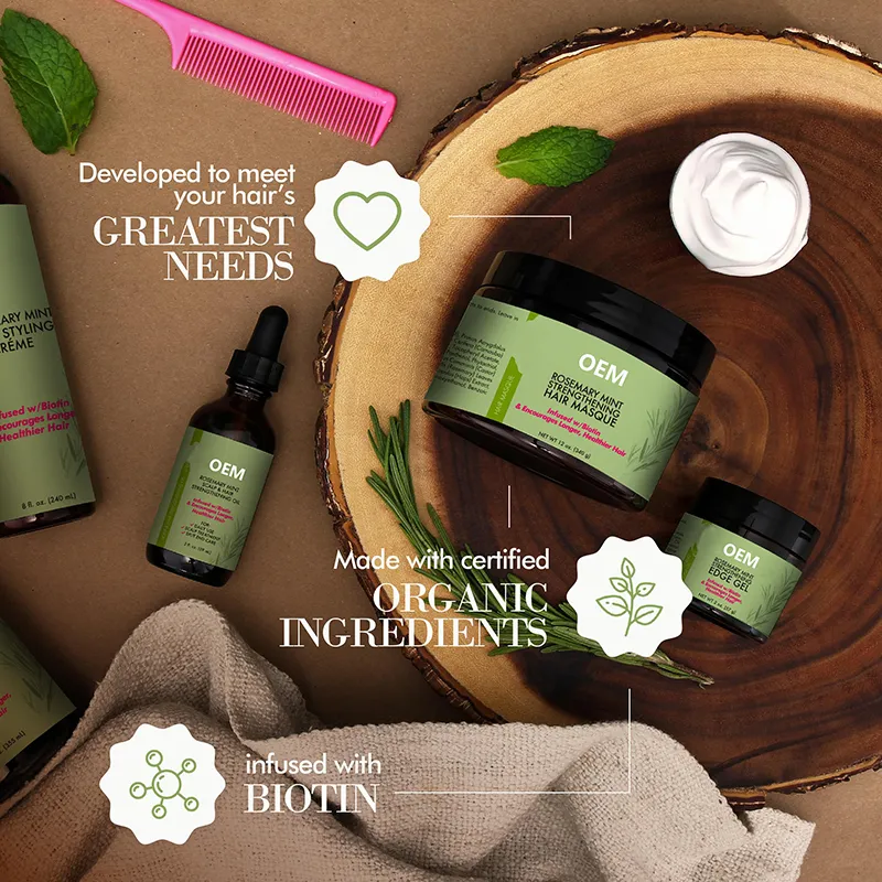 Topeng Rambut Menguatkan Rosemary (4)