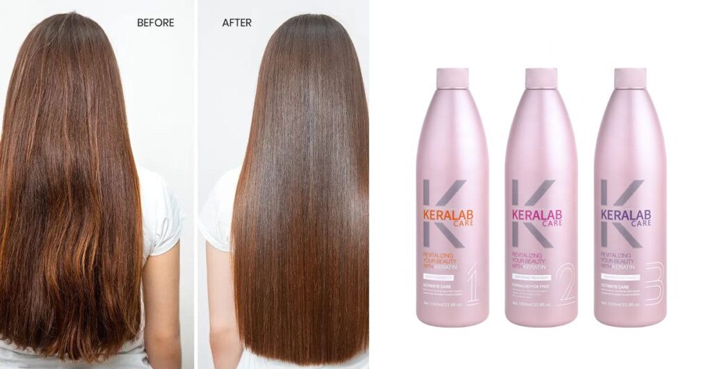 Trước và sau - Dầu gội làm sạch