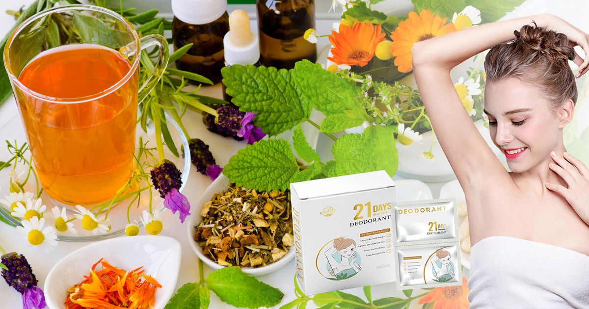 Intertek Certified OEM Natural Herbal Armpit Deodorant factory