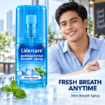 Spray buccal antibactérien pour une haleine fraîche