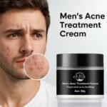 Crema trattamento acne per uomo
