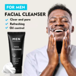 Detergente viso uomo